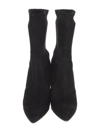 Stuart Weitzman Suede Sock Boots
