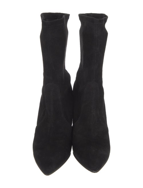 Stuart Weitzman Suede Sock Boots