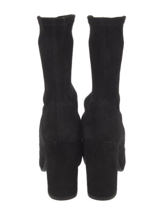 Stuart Weitzman Suede Sock Boots
