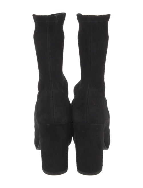 Stuart Weitzman Suede Sock Boots