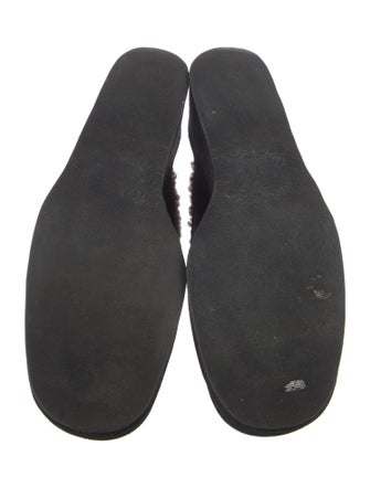 Stuart Weitzman Suede Slides