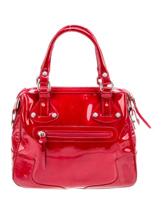 Stuart Weitzman Patent Leather Top Handle Bag
