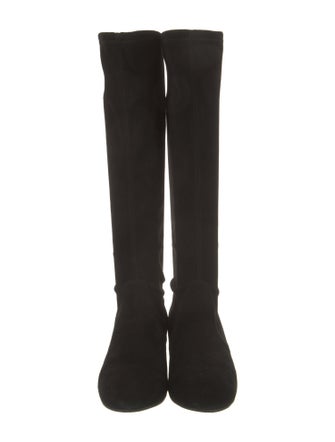 Stuart Weitzman Suede Riding Boots