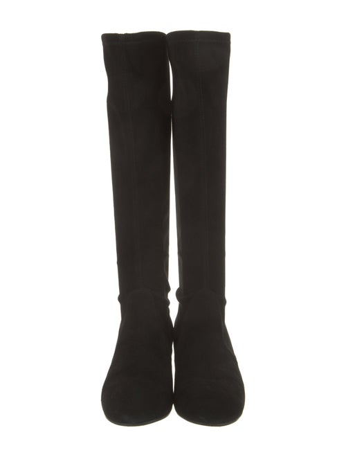 Stuart Weitzman Suede Riding Boots