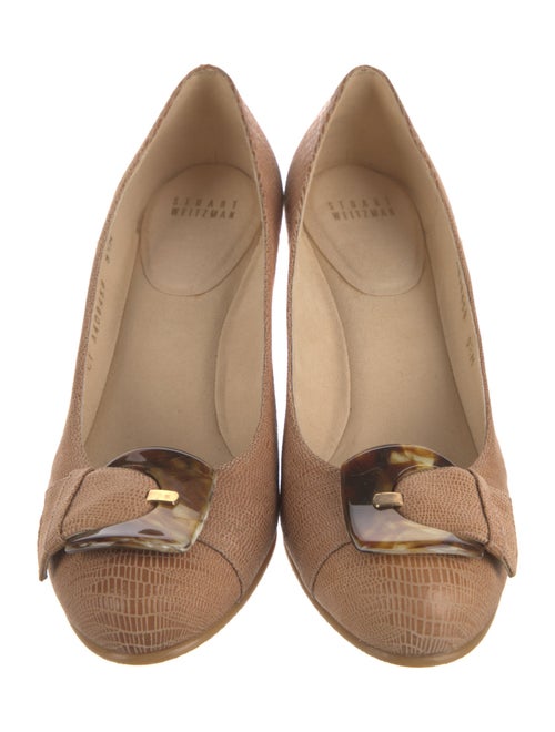 Stuart Weitzman Leather Ballet Flats