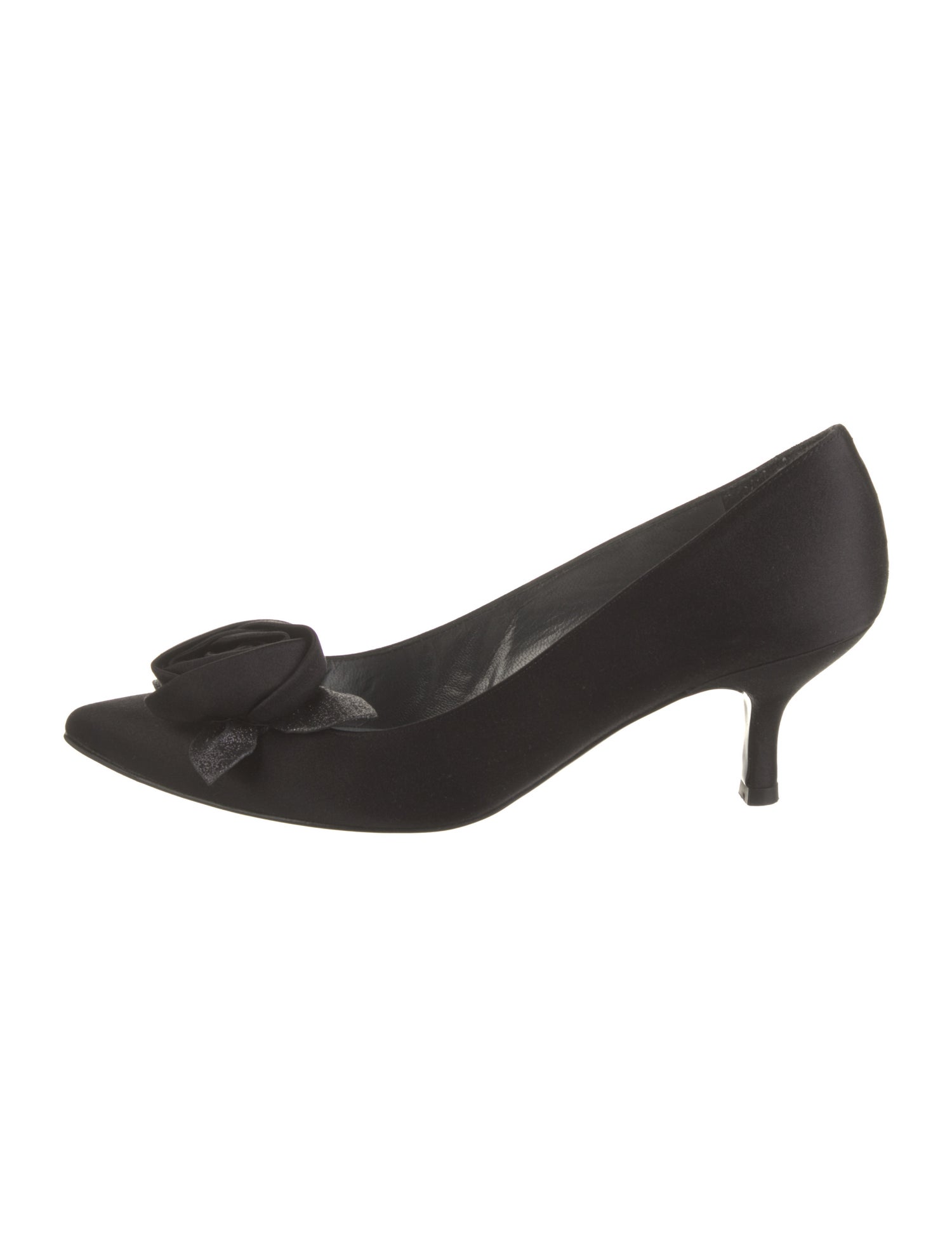 Stuart Weitzman Satin Pumps
