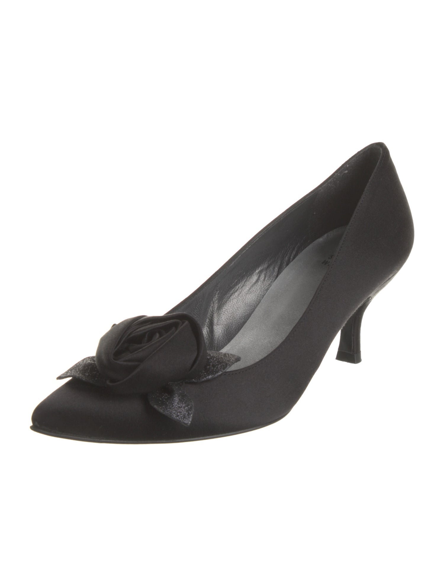 Stuart Weitzman Satin Pumps