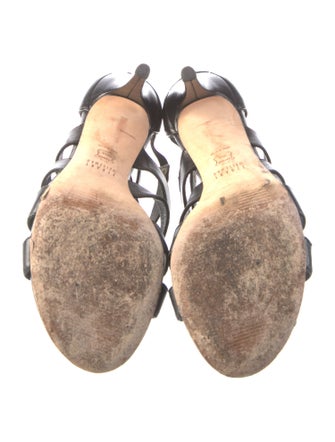 Stuart Weitzman Leather Gladiator Sandals