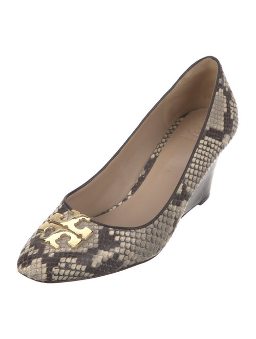 Stuart Weitzman Leather Animal Print Pumps