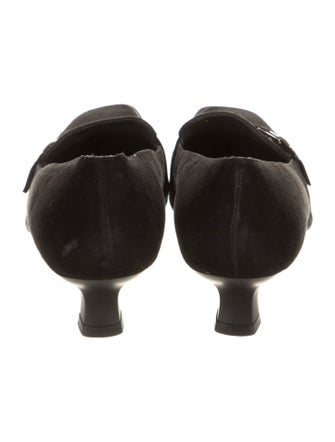 Stuart Weitzman Suede Studded Accents Pumps