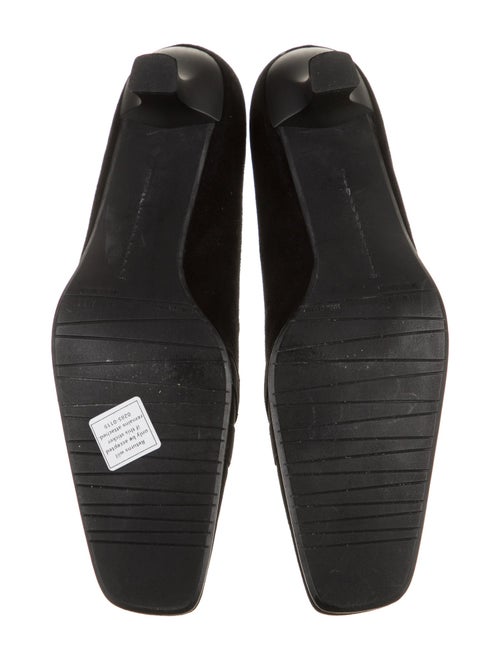 Stuart Weitzman Suede Studded Accents Pumps