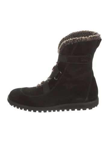 Stuart Weitzman Boots Suede Combat US 7.5 |