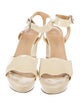 Stuart Weitzman Patent Leather Sandals