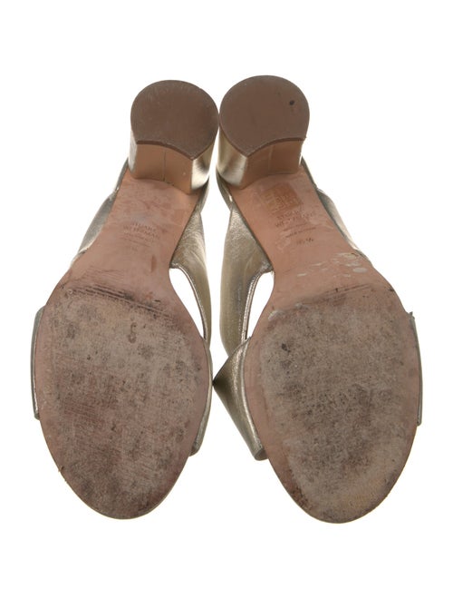 Stuart Weitzman Leather Slides