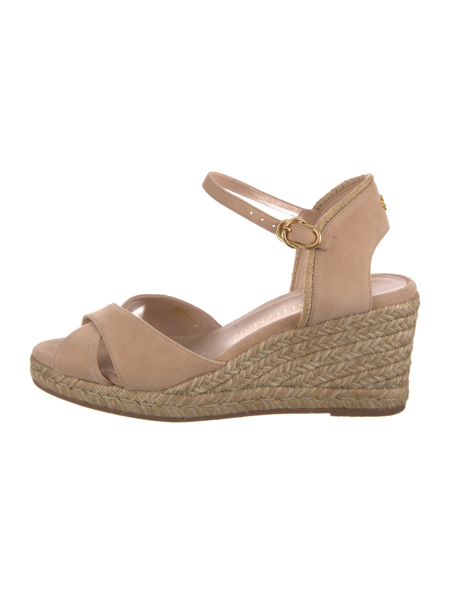 Stuart Weitzman Suede Espadrilles