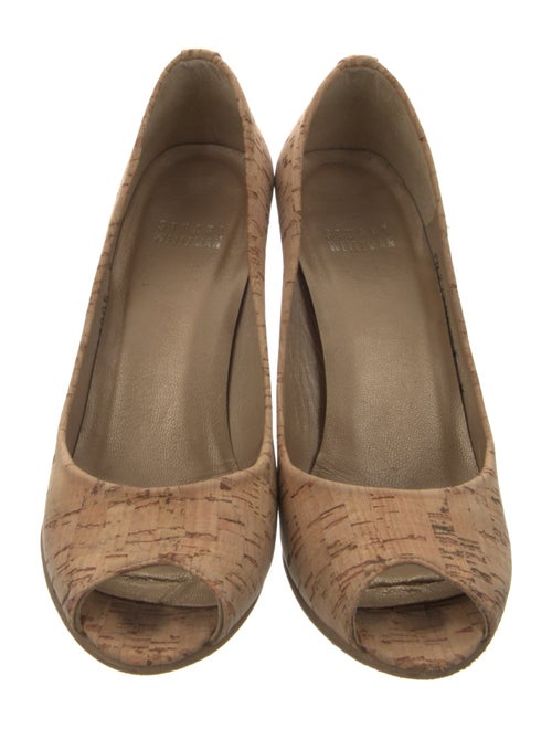Stuart Weitzman Printed Pumps