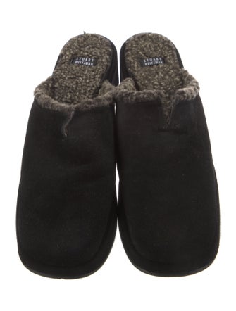 Stuart Weitzman Suede Mules