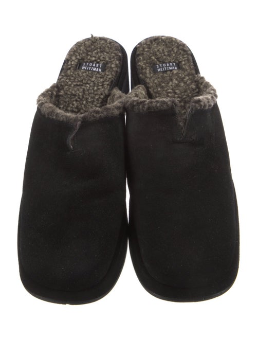 Stuart Weitzman Suede Mules