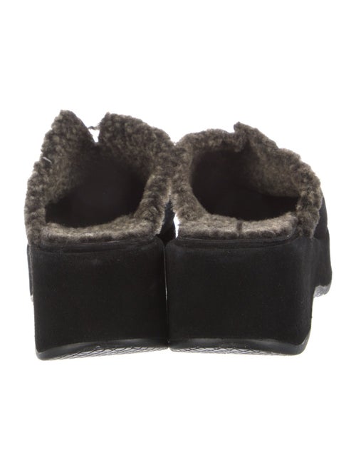 Stuart Weitzman Suede Mules