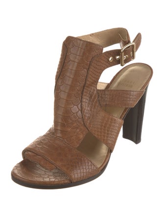 Stuart Weitzman Leather Sandals
