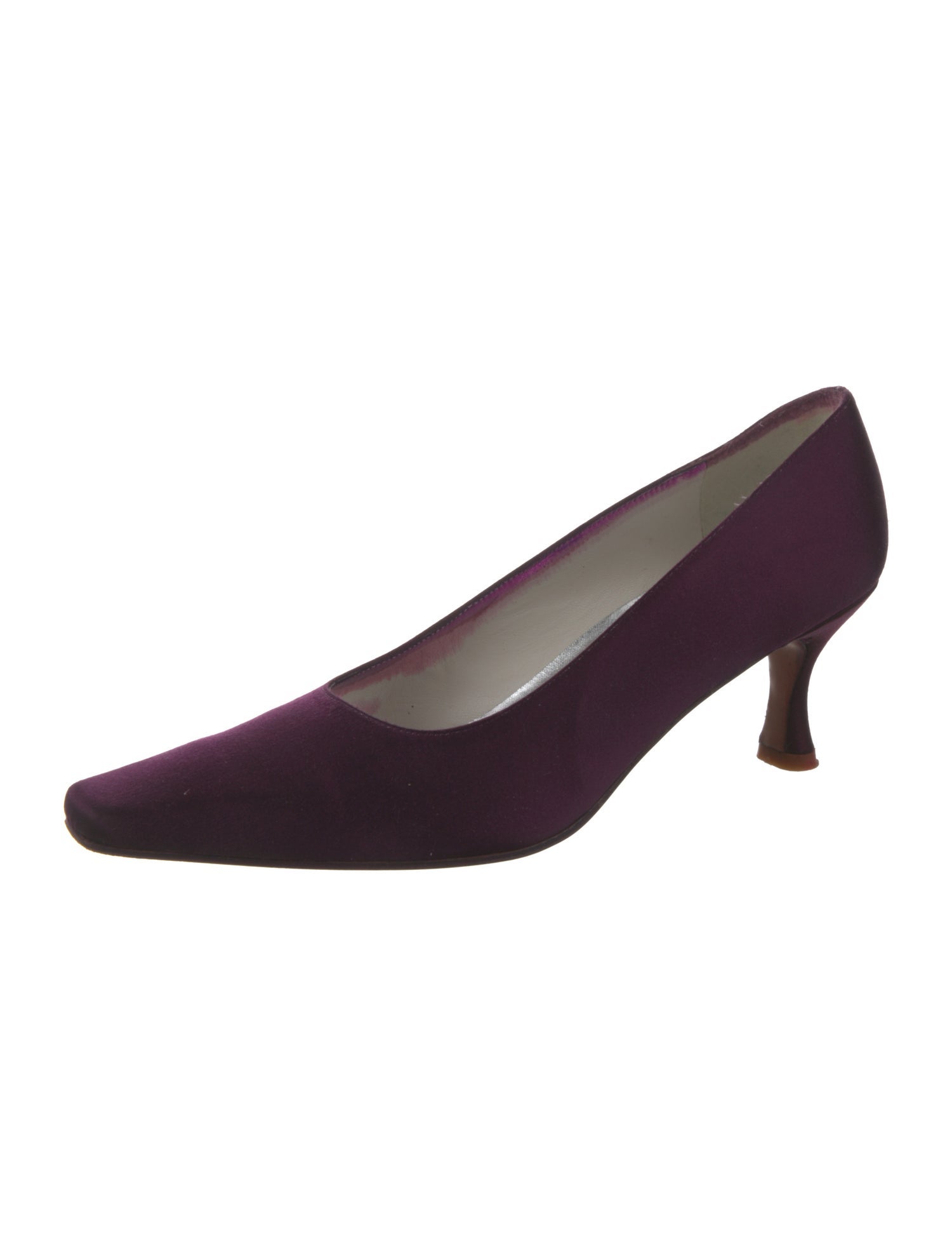 Stuart Weitzman Satin Pumps