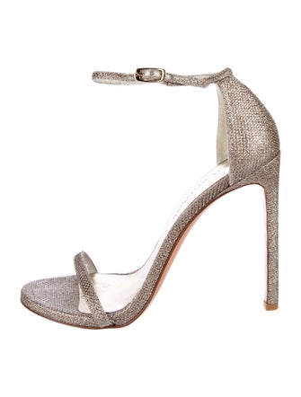 Stuart Weitzman Glitter Sandals