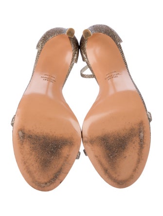 Stuart Weitzman Glitter Sandals
