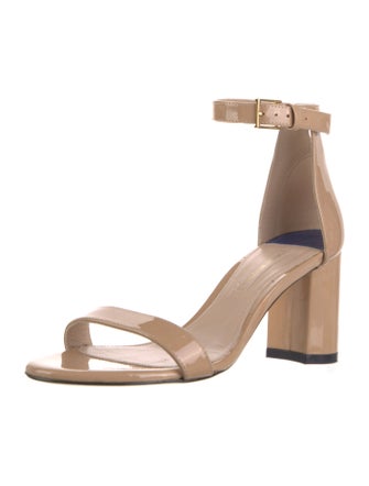 Stuart Weitzman Patent Leather Sandals