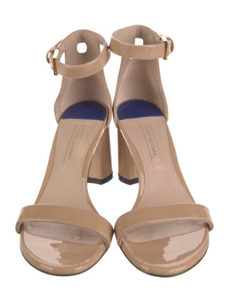 Stuart Weitzman Patent Leather Sandals