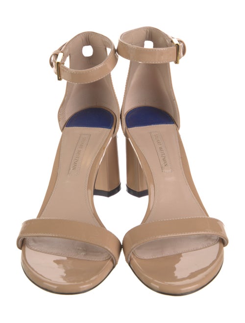 Stuart Weitzman Patent Leather Sandals