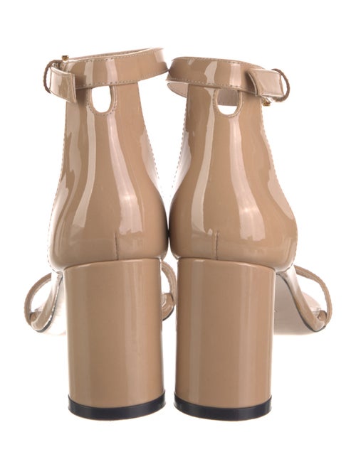 Stuart Weitzman Patent Leather Sandals