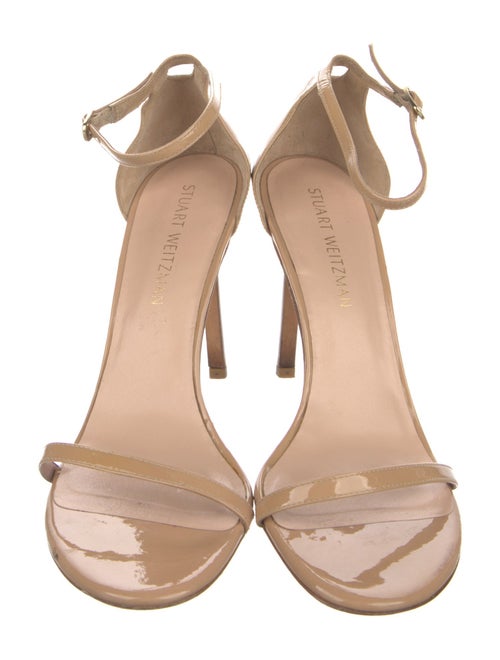Stuart Weitzman Patent Leather Sandals