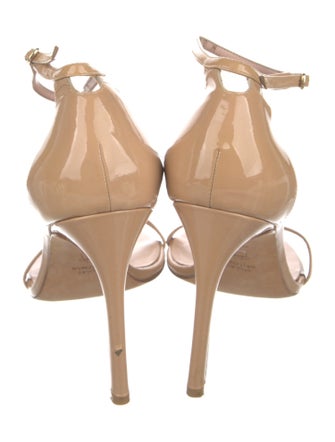 Stuart Weitzman Patent Leather Sandals