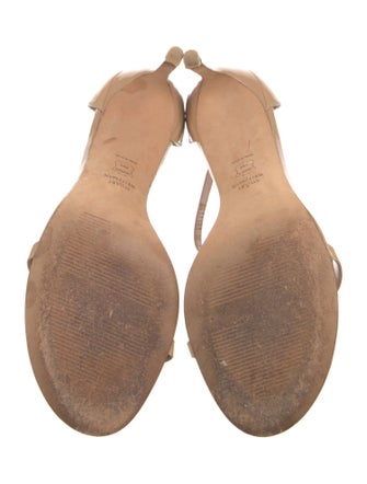 Stuart Weitzman Patent Leather Sandals