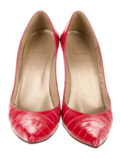 Stuart Weitzman Patent Leather Pumps