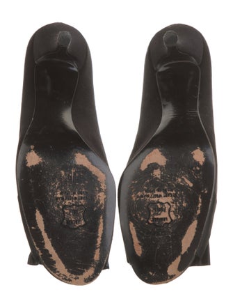 Stuart Weitzman Satin Slingback Sandals