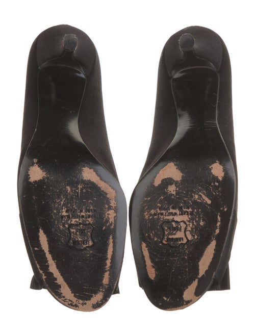 Stuart Weitzman Satin Slingback Sandals