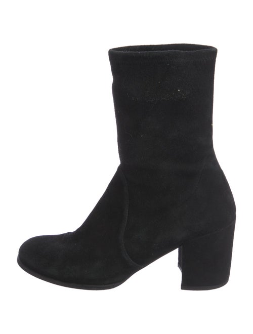 Stuart Weitzman Suede Sock Boots