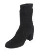 Stuart Weitzman Suede Sock Boots