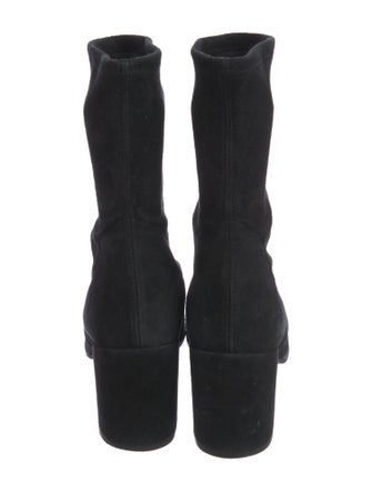 Stuart Weitzman Suede Sock Boots