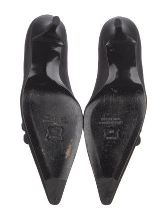 Stuart Weitzman Crystal Embellishments Pumps