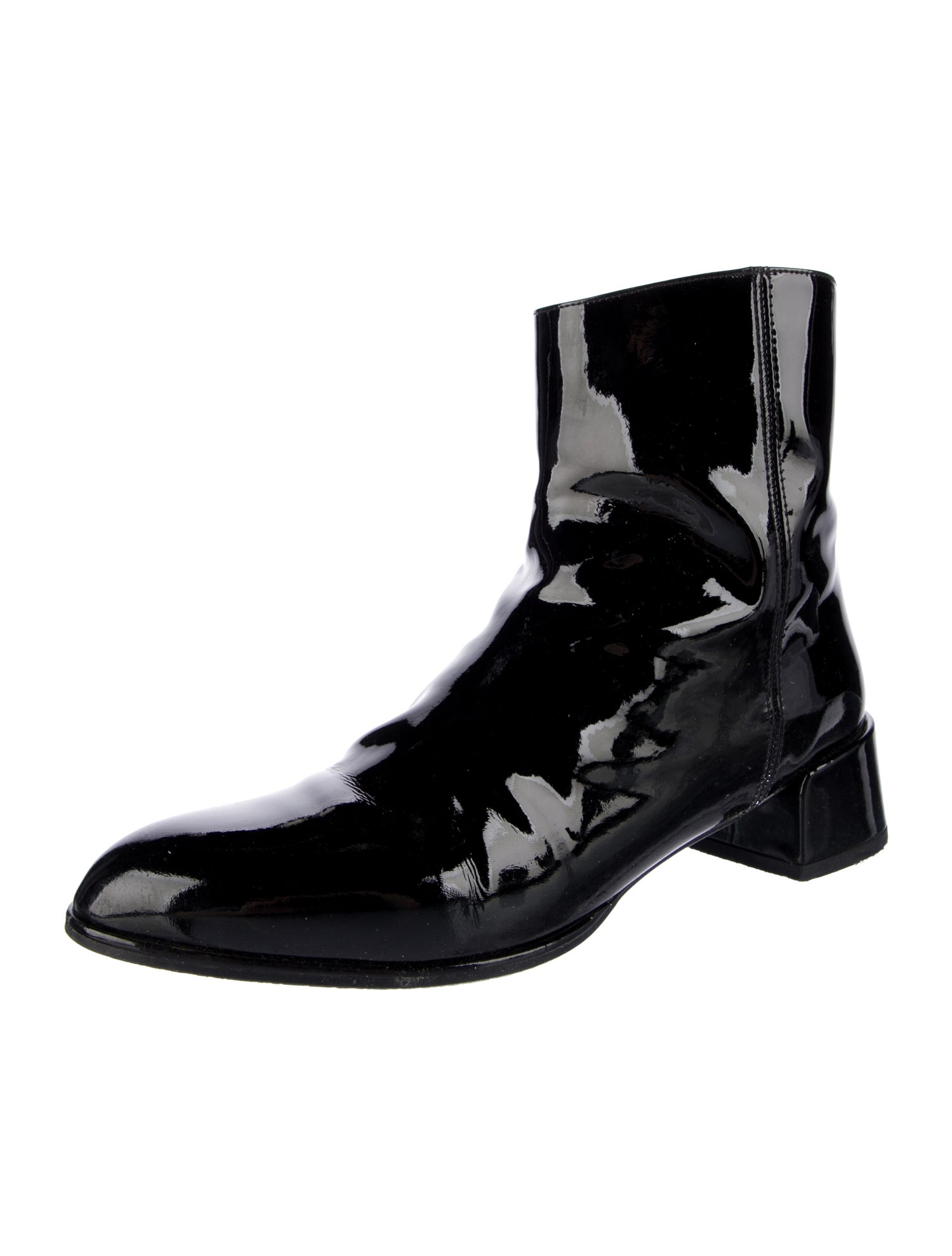 Stuart Weitzman Patent Leather Boots