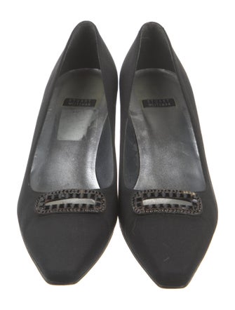 Stuart Weitzman Crystal Embellishments Pumps
