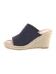 Stuart Weitzman Suede Printed Espadrilles