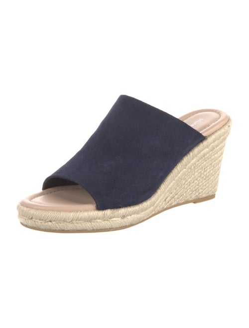 Stuart Weitzman Suede Printed Espadrilles