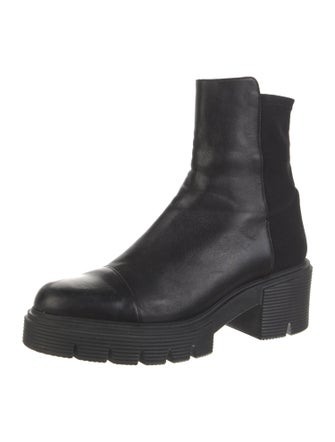 Stuart Weitzman Leather Chelsea Boots