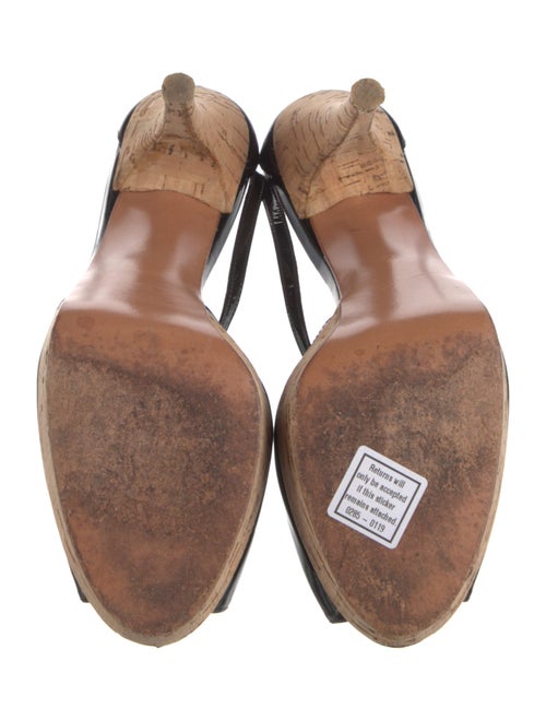 Stuart Weitzman Patent Leather Sandals