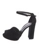 Stuart Weitzman Suede D'Orsay Pumps