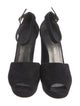 Stuart Weitzman Suede D'Orsay Pumps