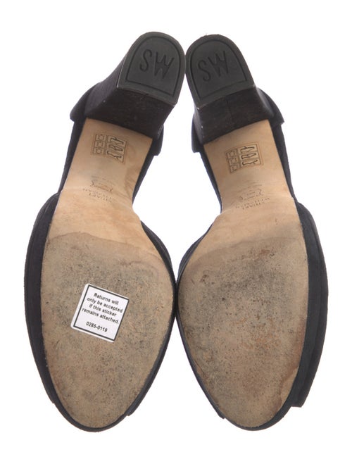 Stuart Weitzman Suede D'Orsay Pumps